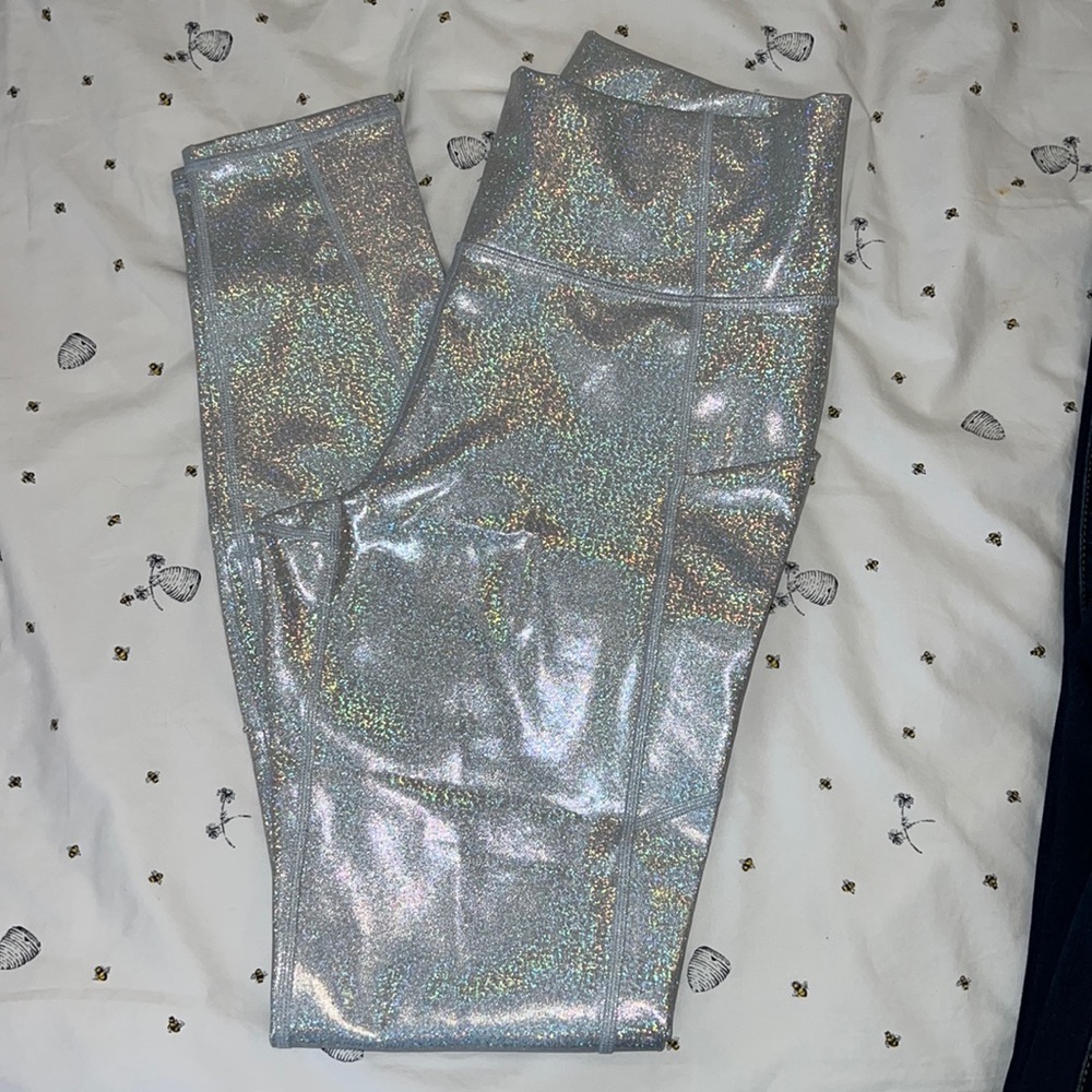 Fabletics hologram leggings!!